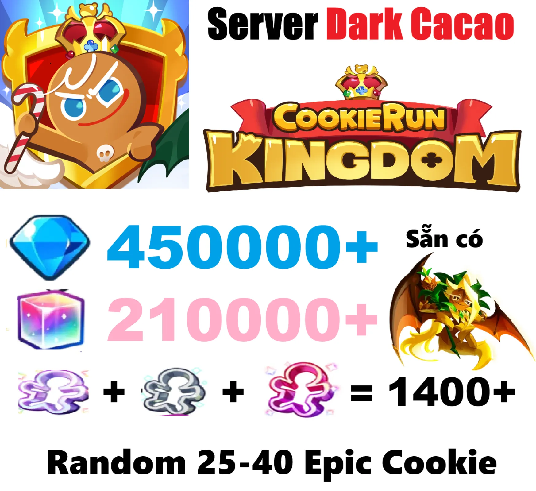 [ Dark Cacao ] Cookie run : ki...