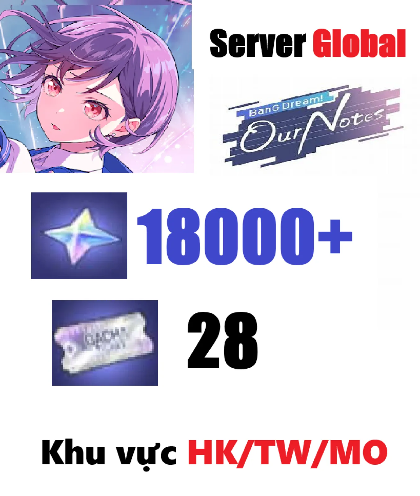 [ Global ] [ HK , TW , MO ] Ba...