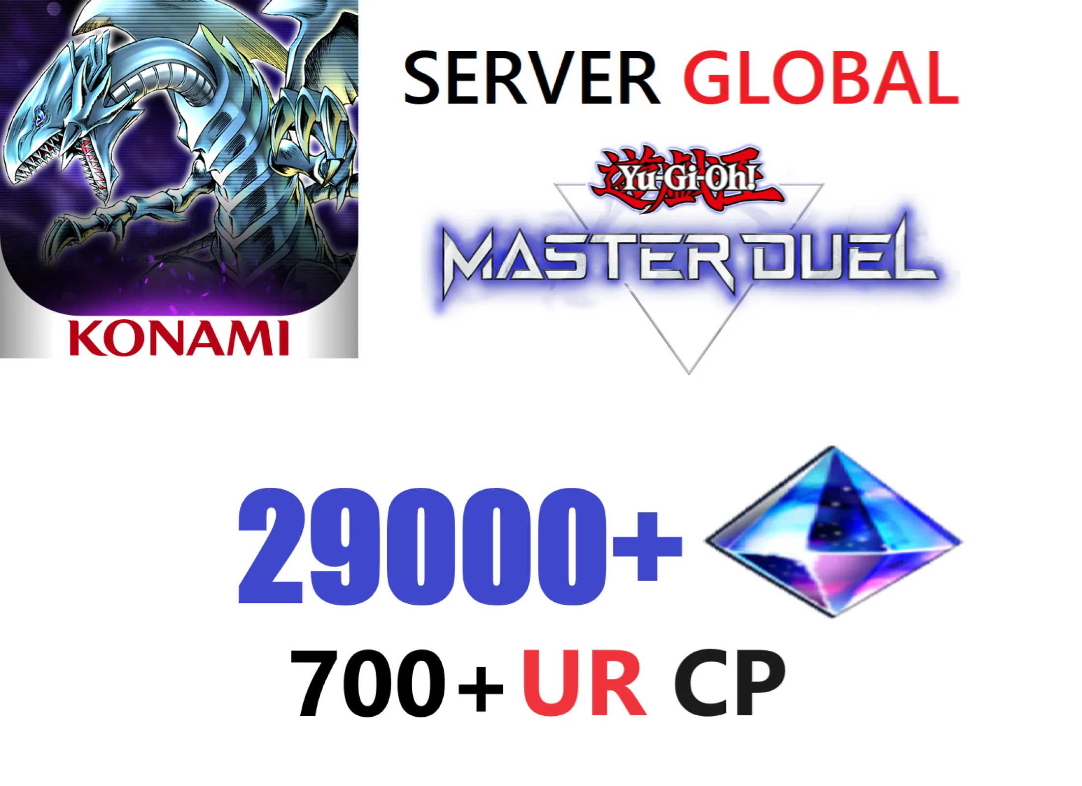 [ GLOBAL ] 29k Diamonds + 700...