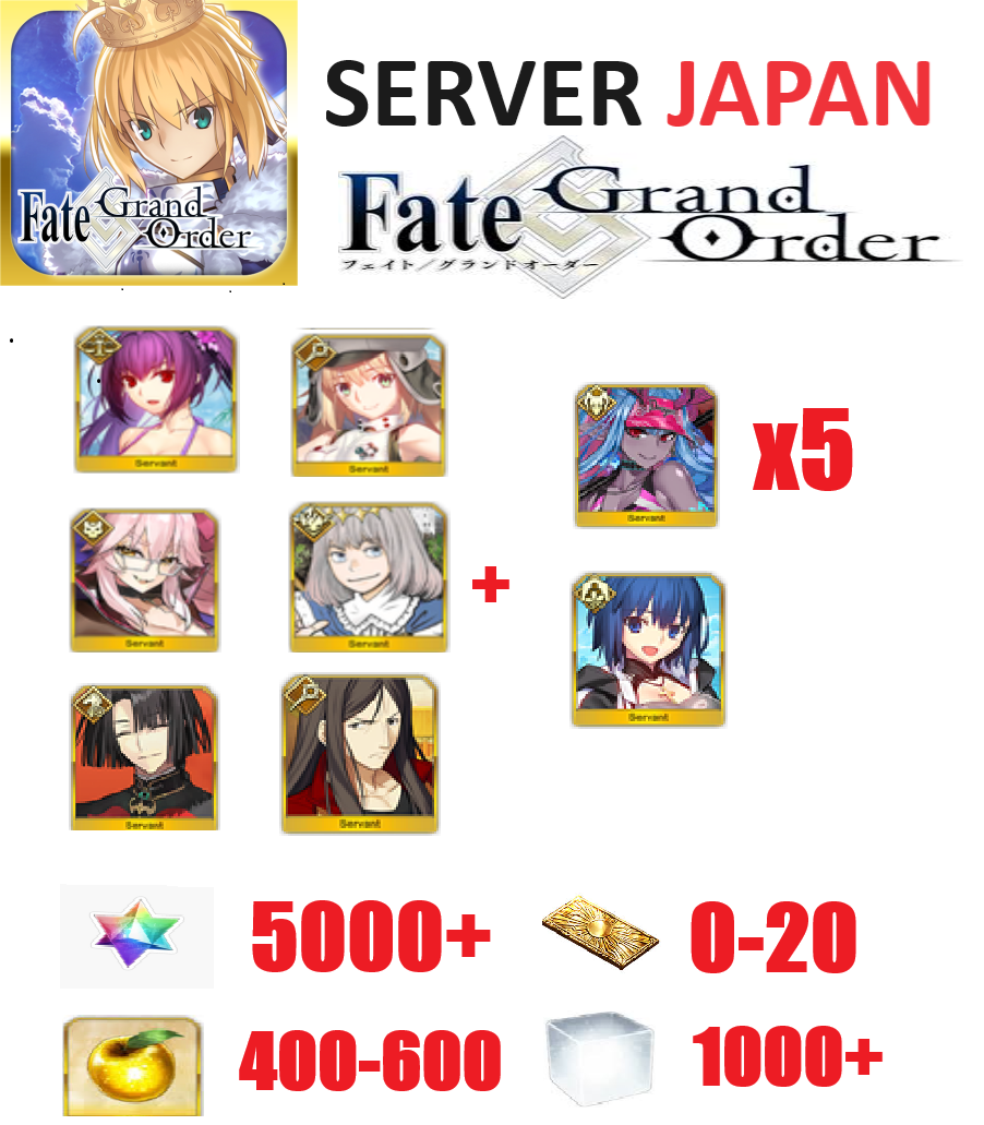 [ JP ] FGO END 5 xe + NP5 Ibuk...