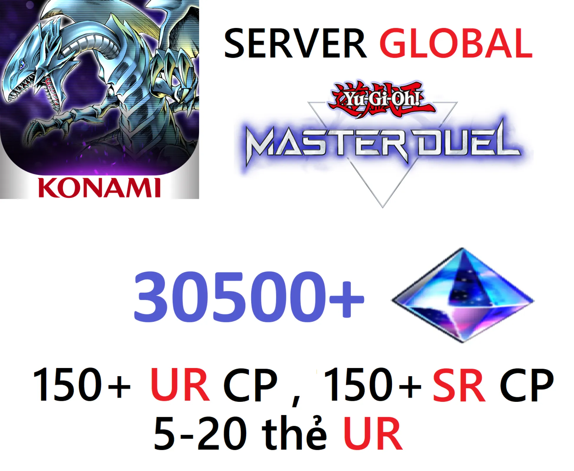 [ GLOBAL ] 30k Diamonds + 150...
