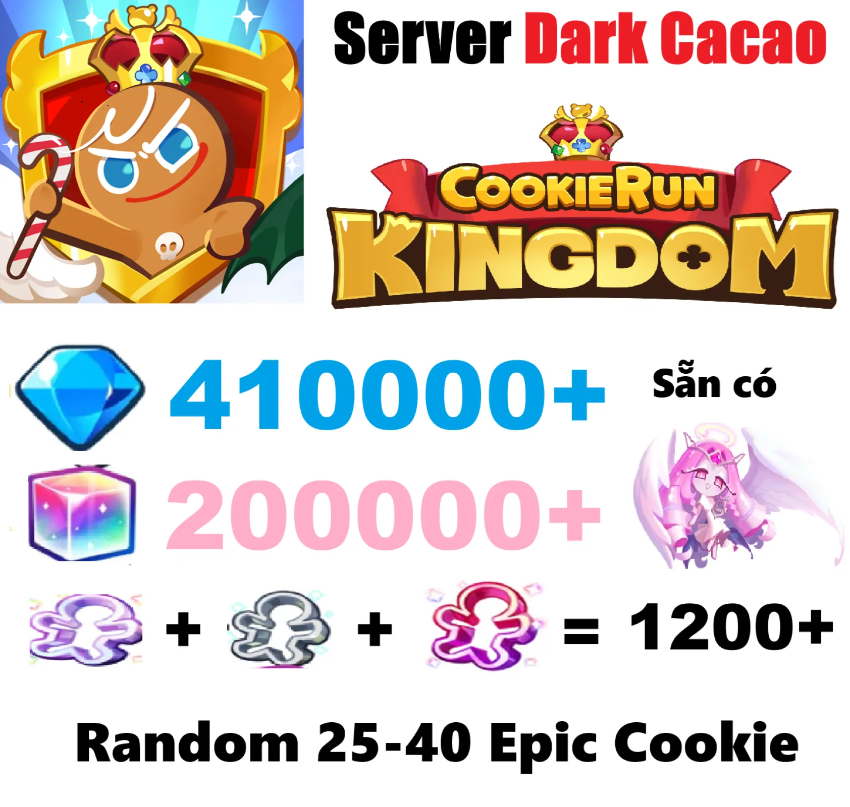 [ Dark Cacao ] Cookie run : ki...