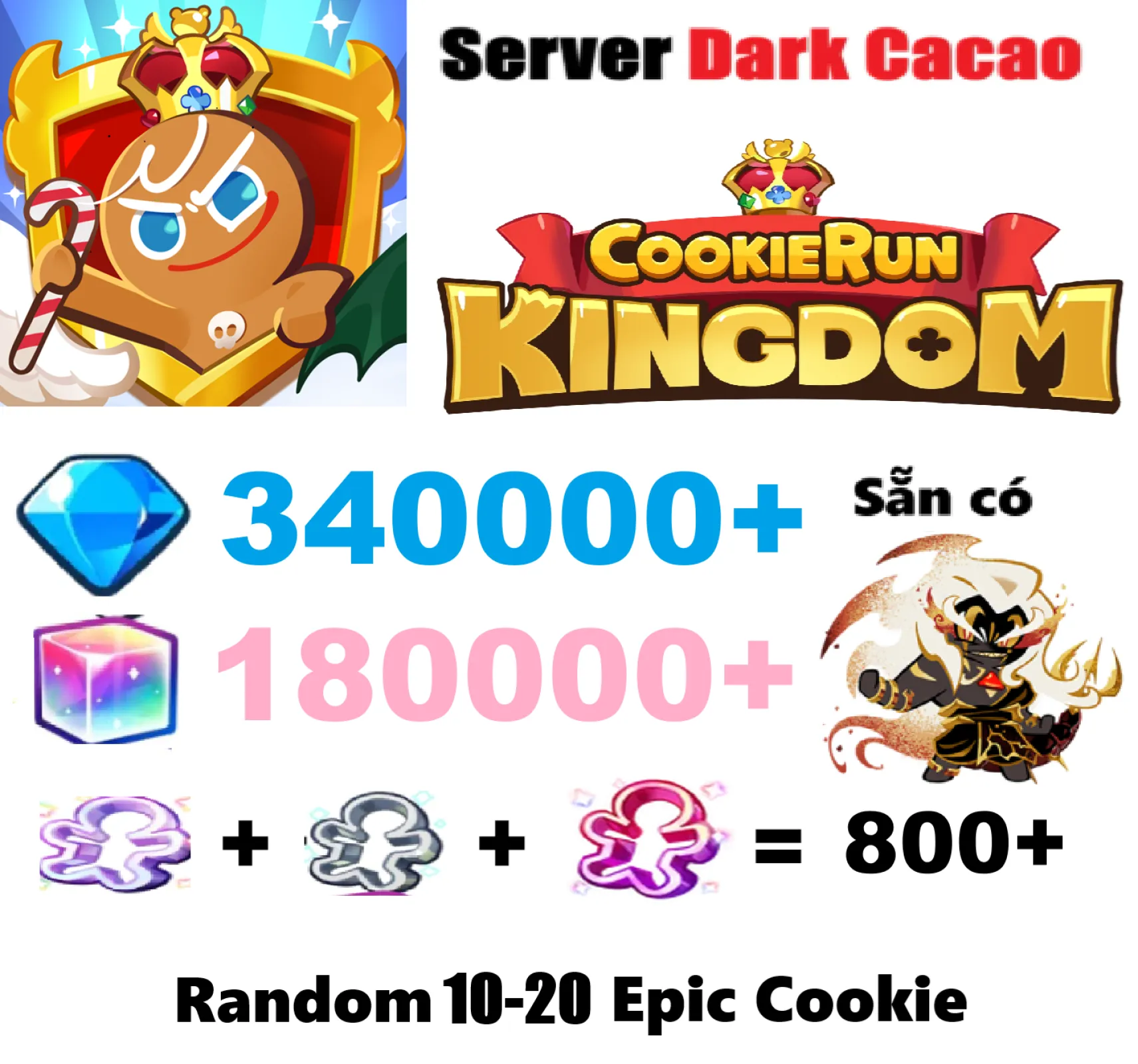[ Dark Cacao ] Cookie run : ki...