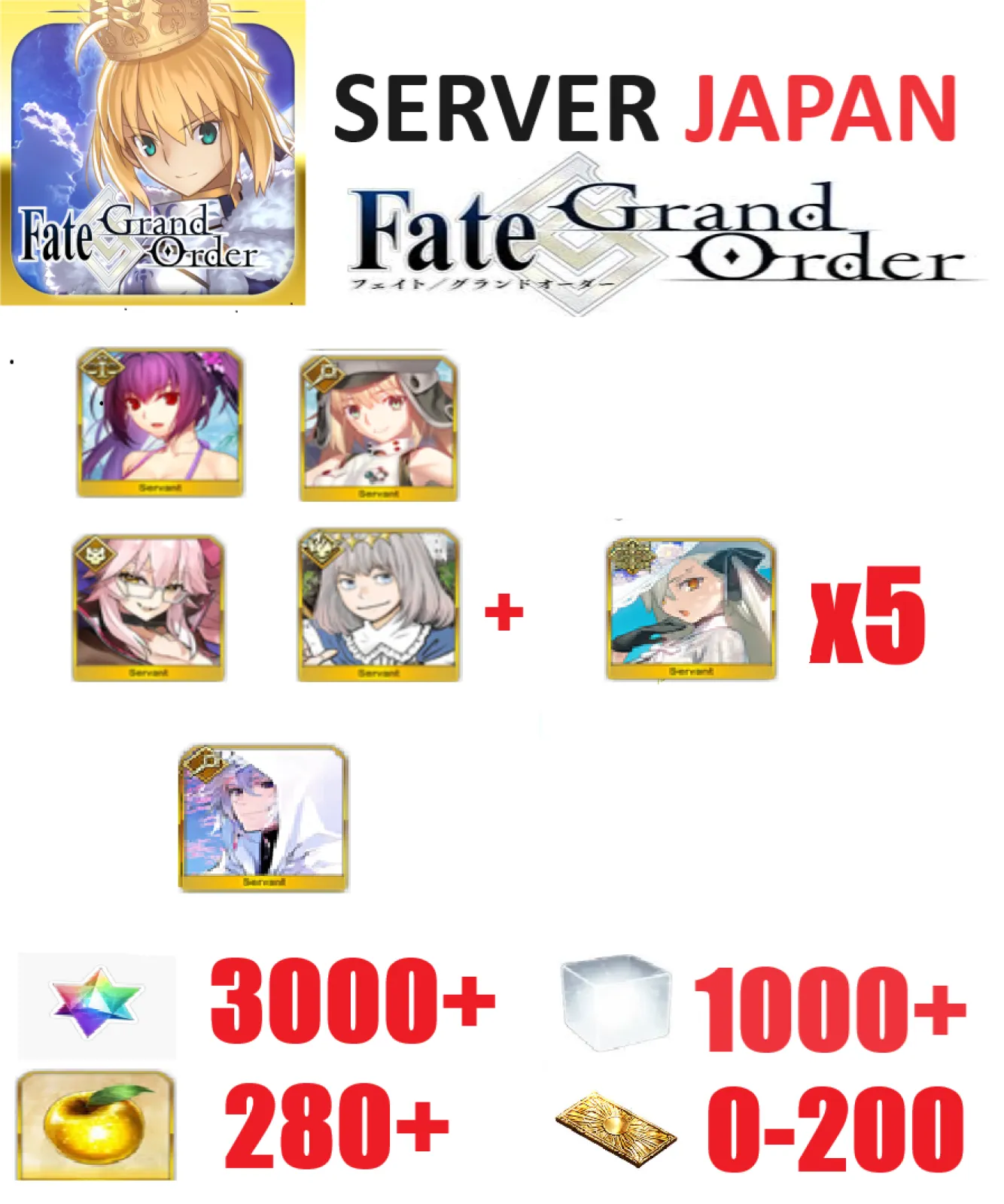 [ JP ] FGO END 5 xe + U-Olga M...