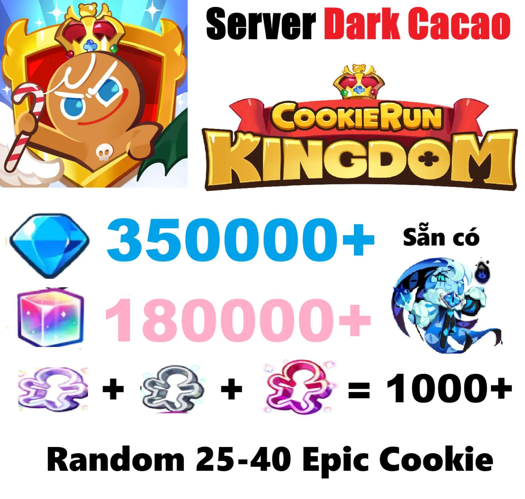 [ Dark Cacao ] Cookie run : ki...