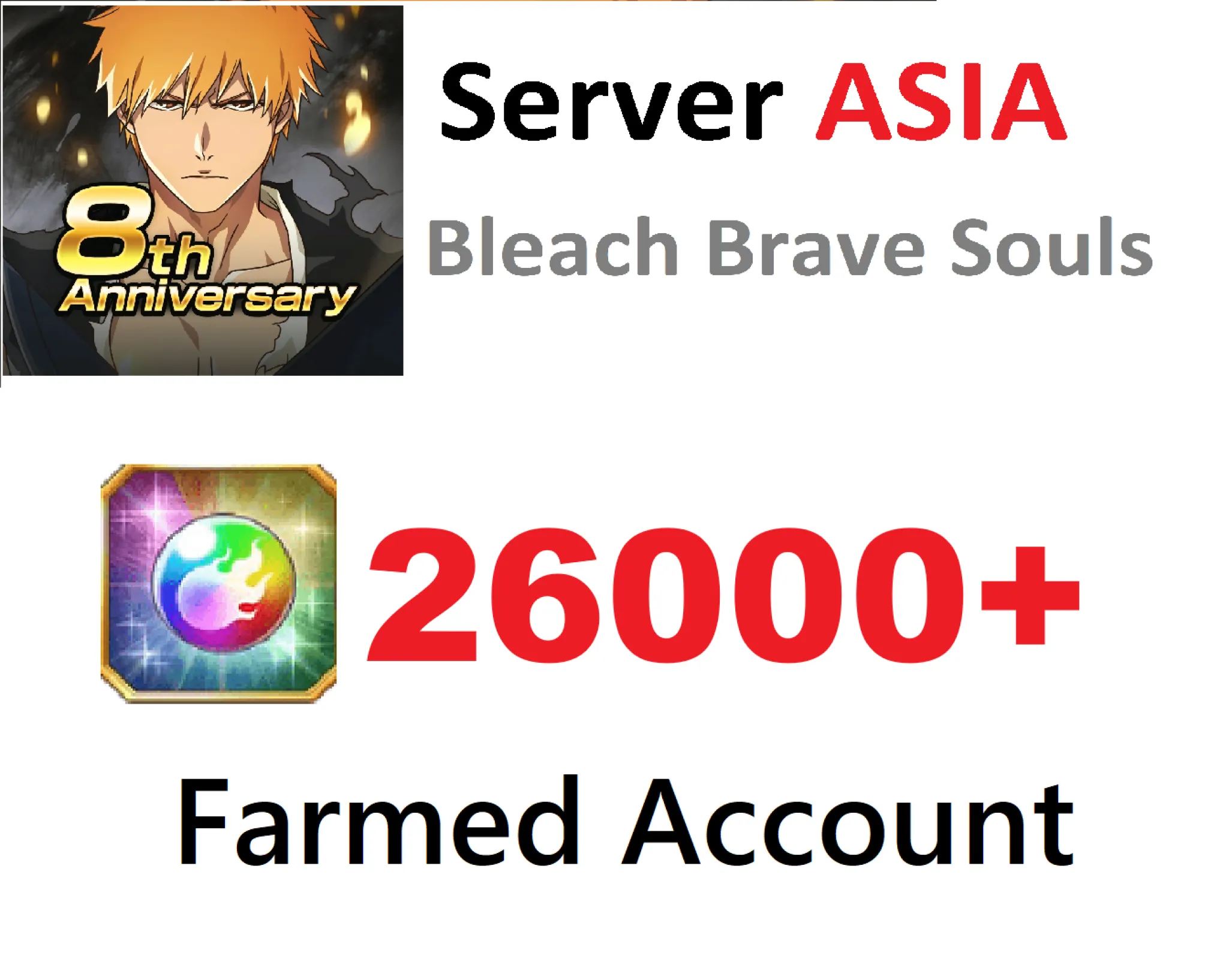 [ ASIA ] Bleach Brave Souls Fa...