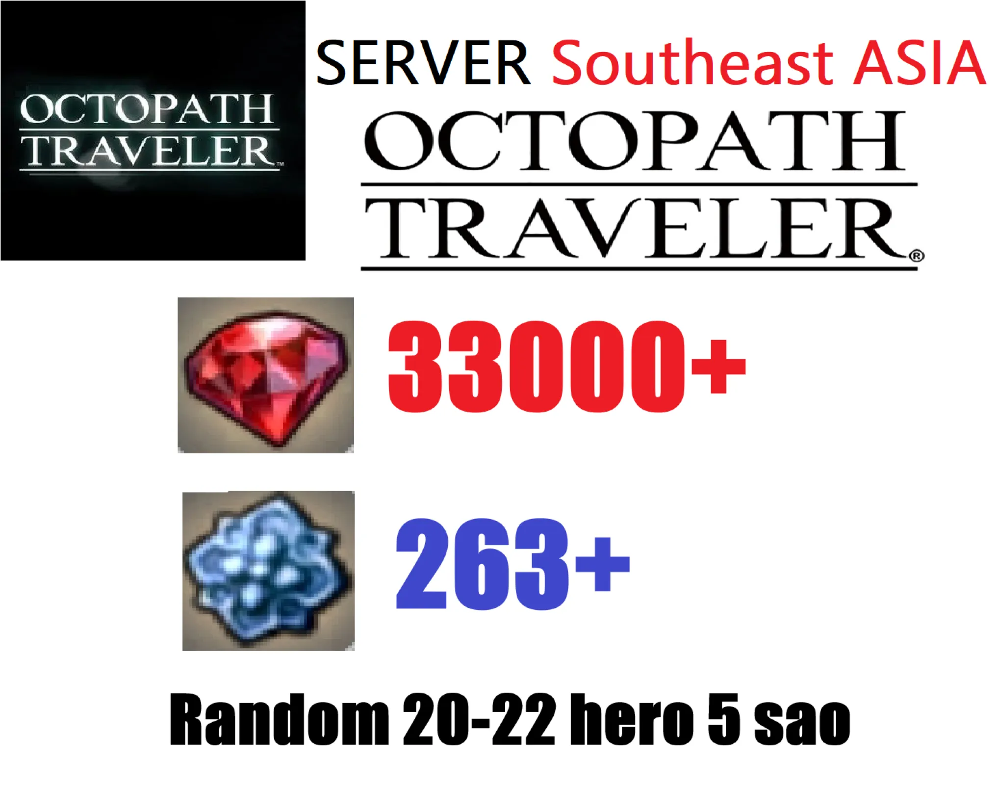 [ Southeast Asia ] OCTOPATH TR...