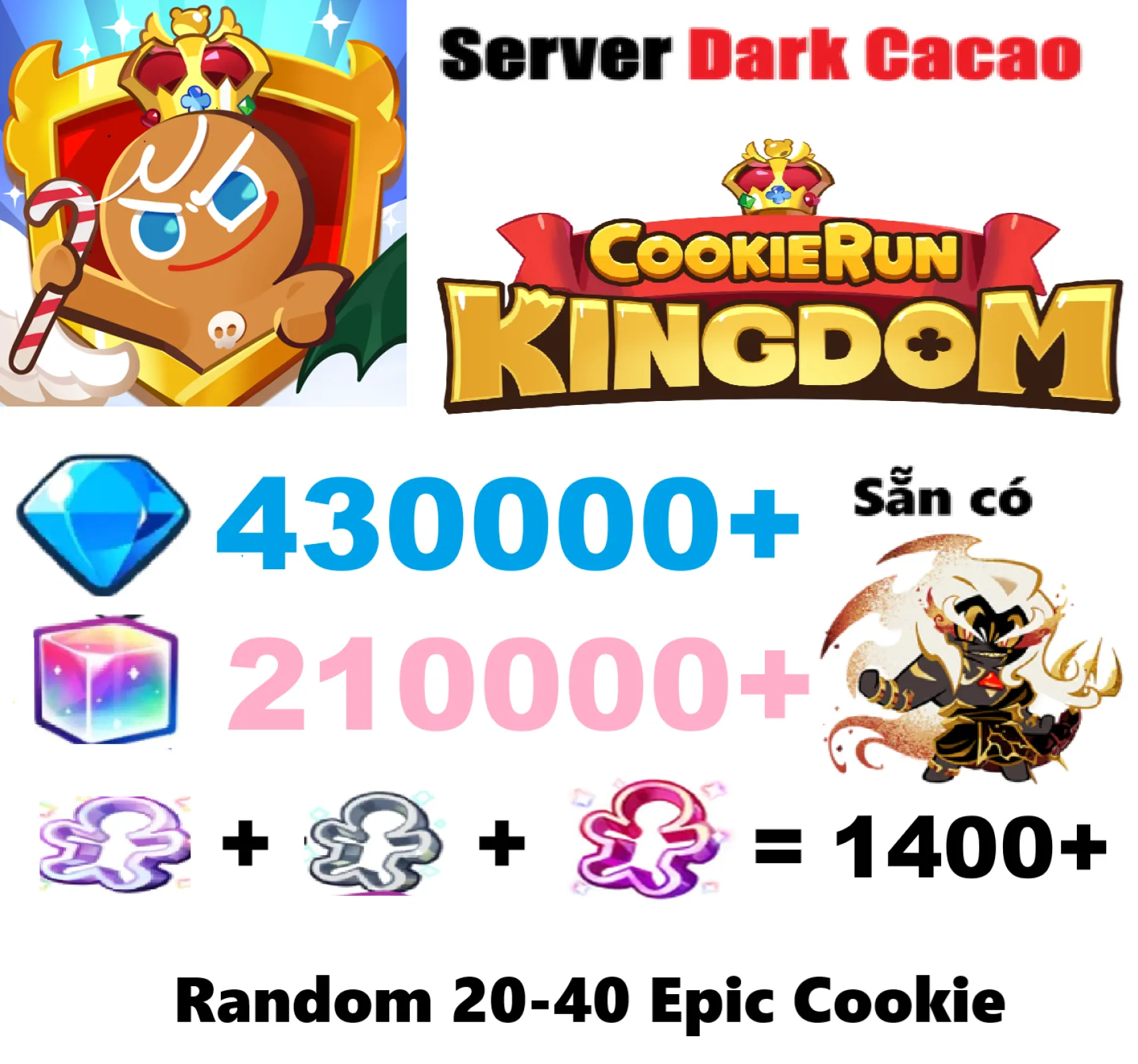 [ Dark Cacao ] Cookie run : ki...