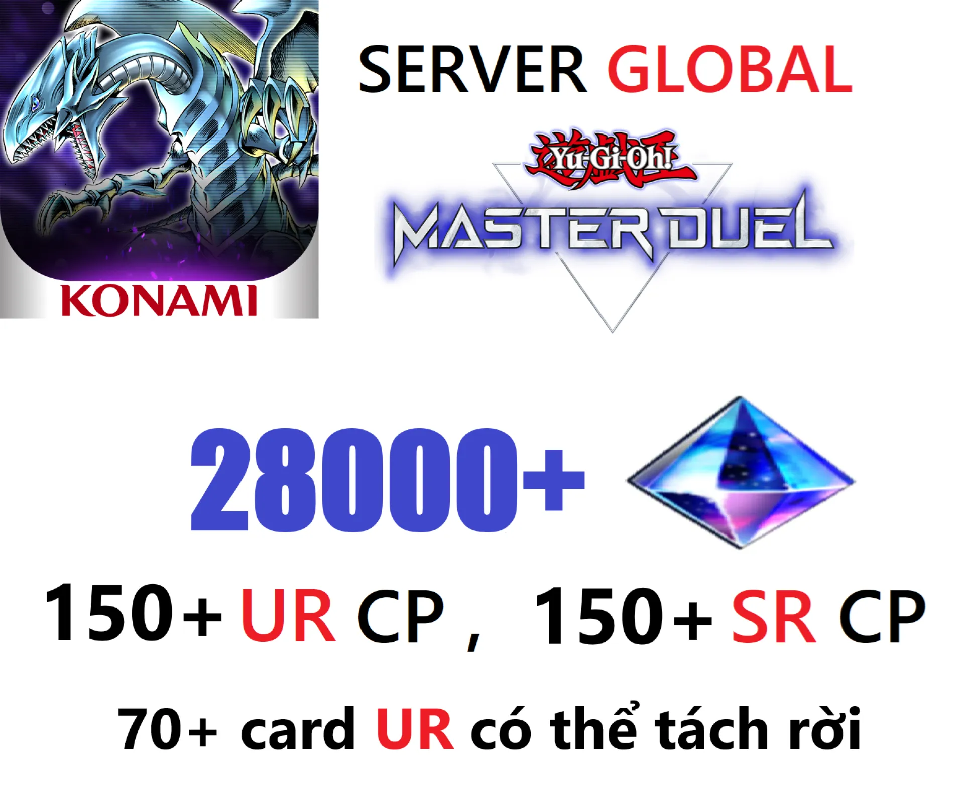 [ GLOBAL ] 28k Diamonds + 150...