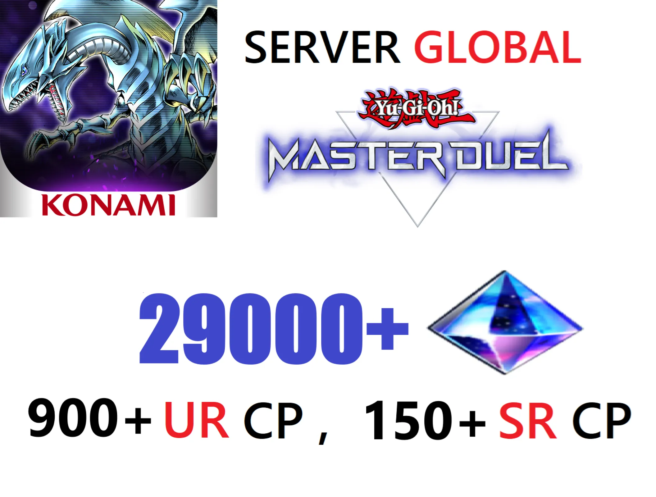 [ GLOBAL ] 29k Diamonds + 900...