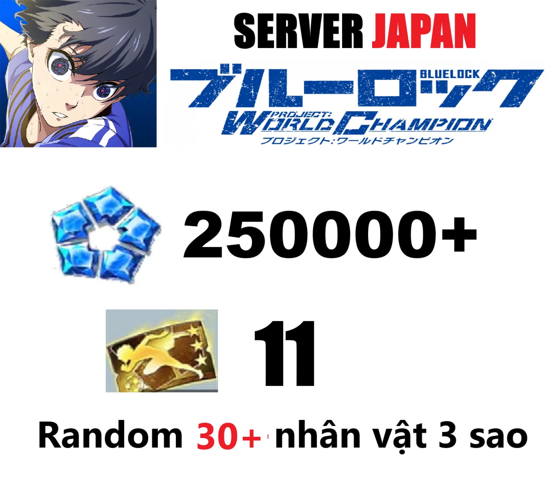 [ Japan ] BLUE LOCK Project: W...