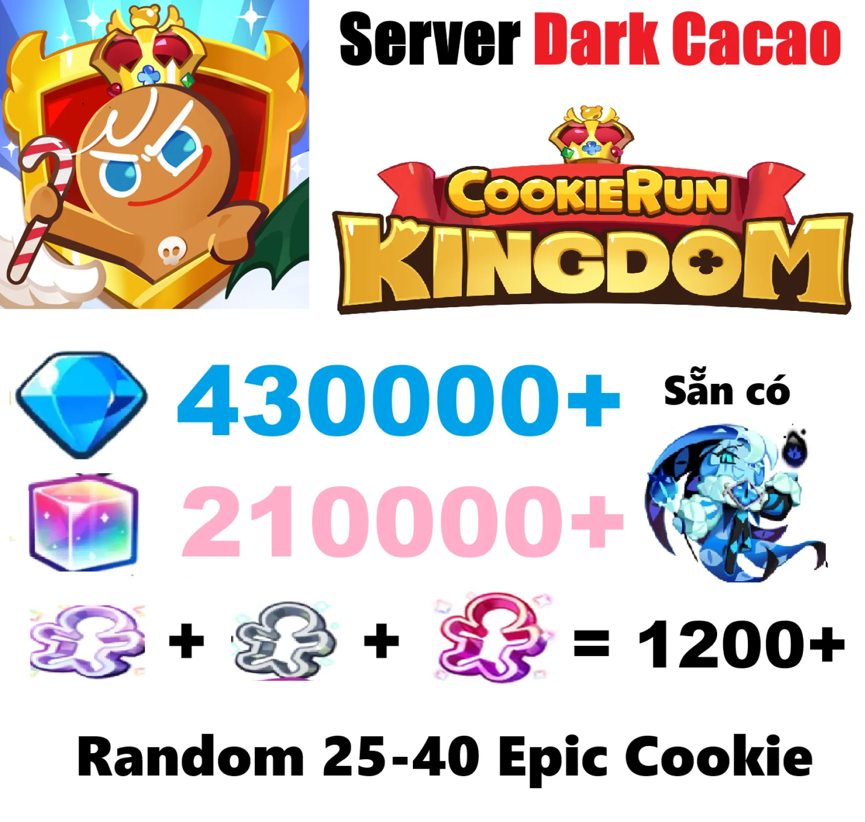 [ Dark Cacao ] Cookie run : ki...