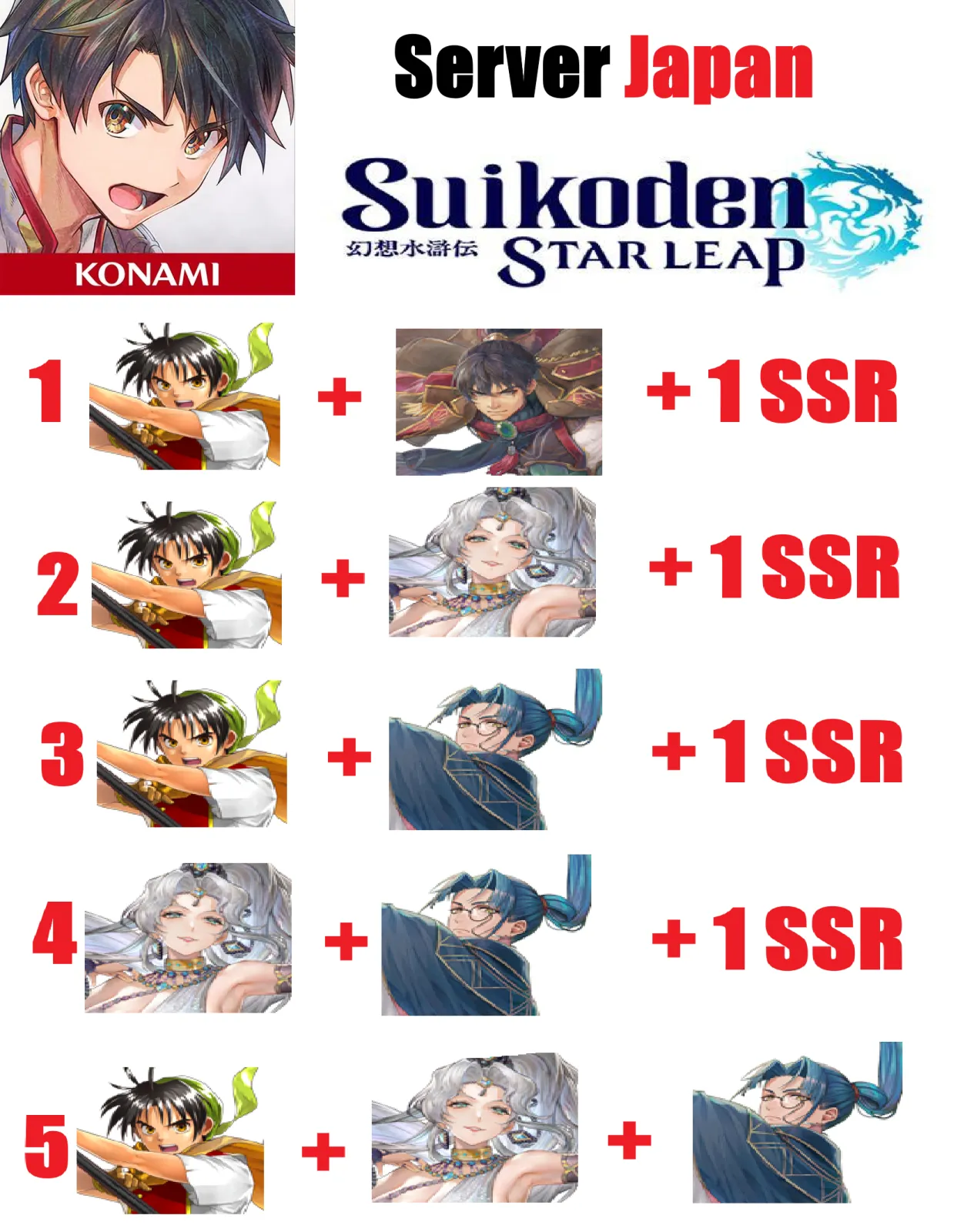 [ Japan ] Suikoden STAR LEAP l...