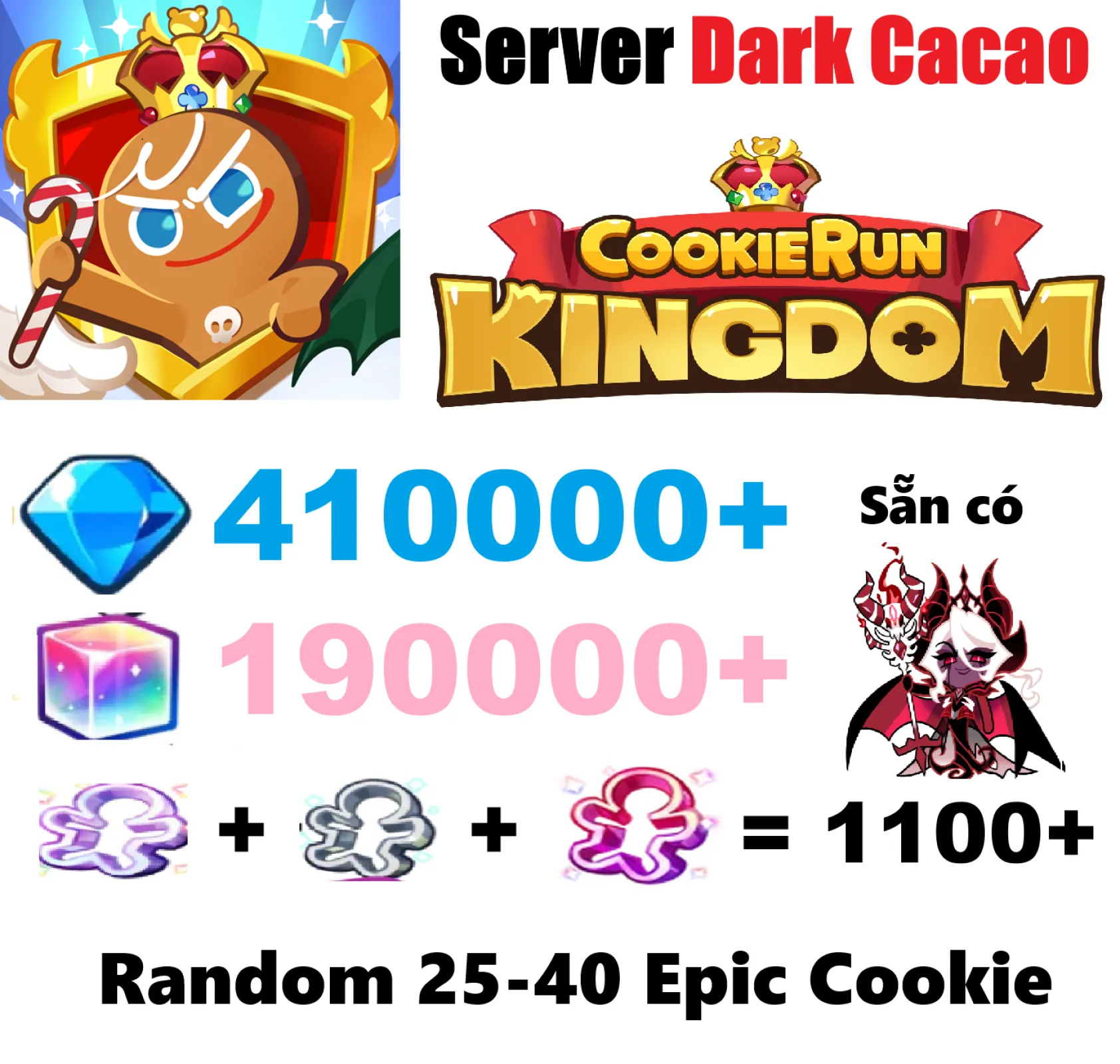 [ Dark Cacao ] Cookie run : ki...
