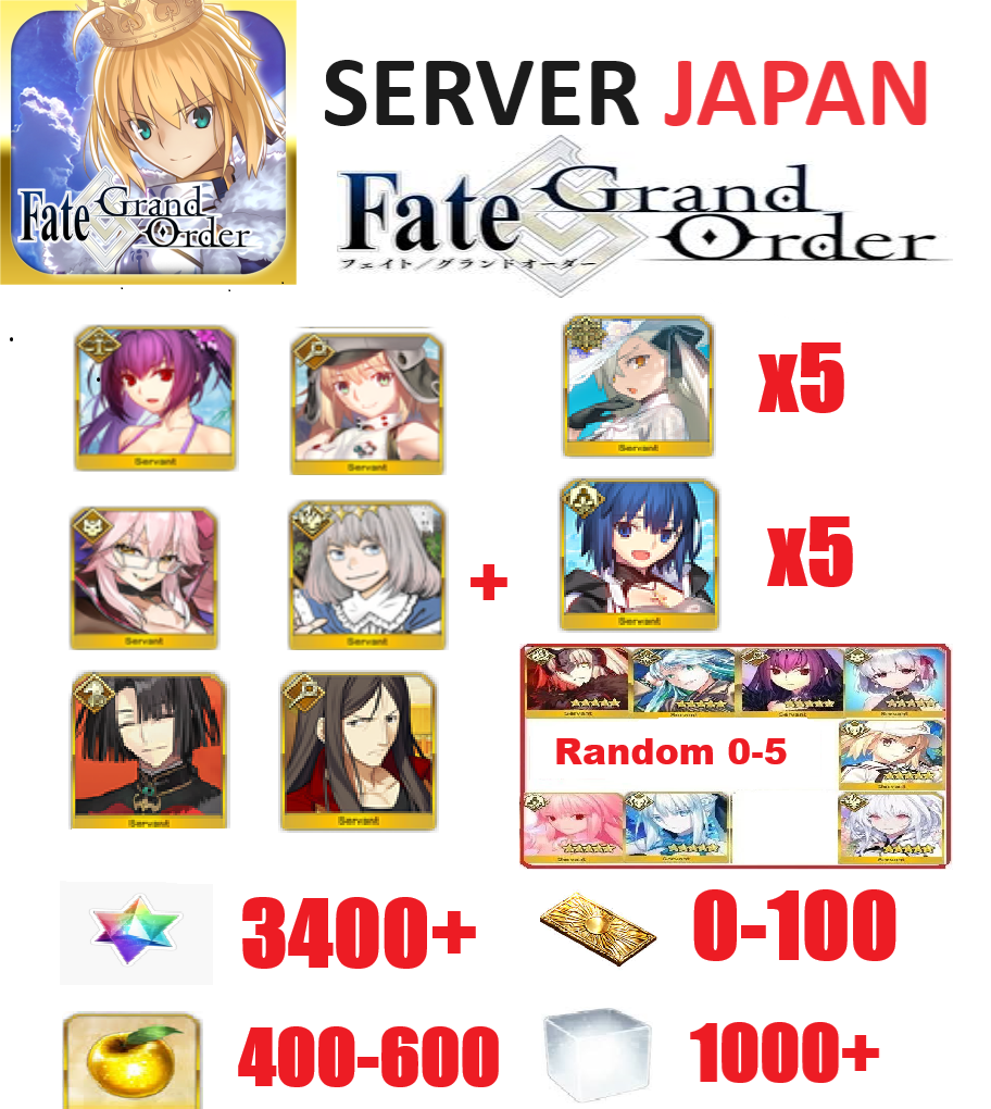 [ JP ] FGO END 5 xe + U-Olga M...