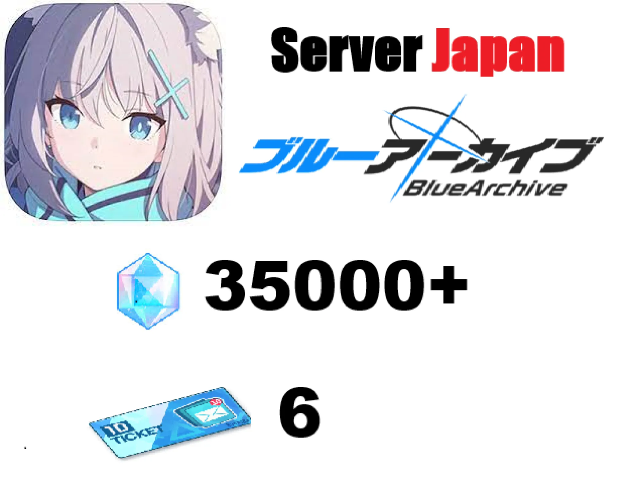 [ Japan ] Blue Archive 35000 G...