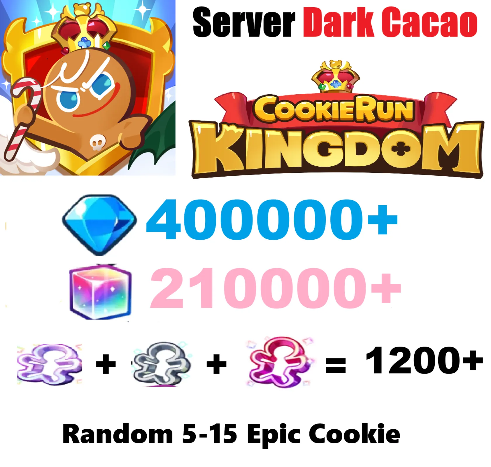 [ Dark Cacao ] Cookie run : ki...