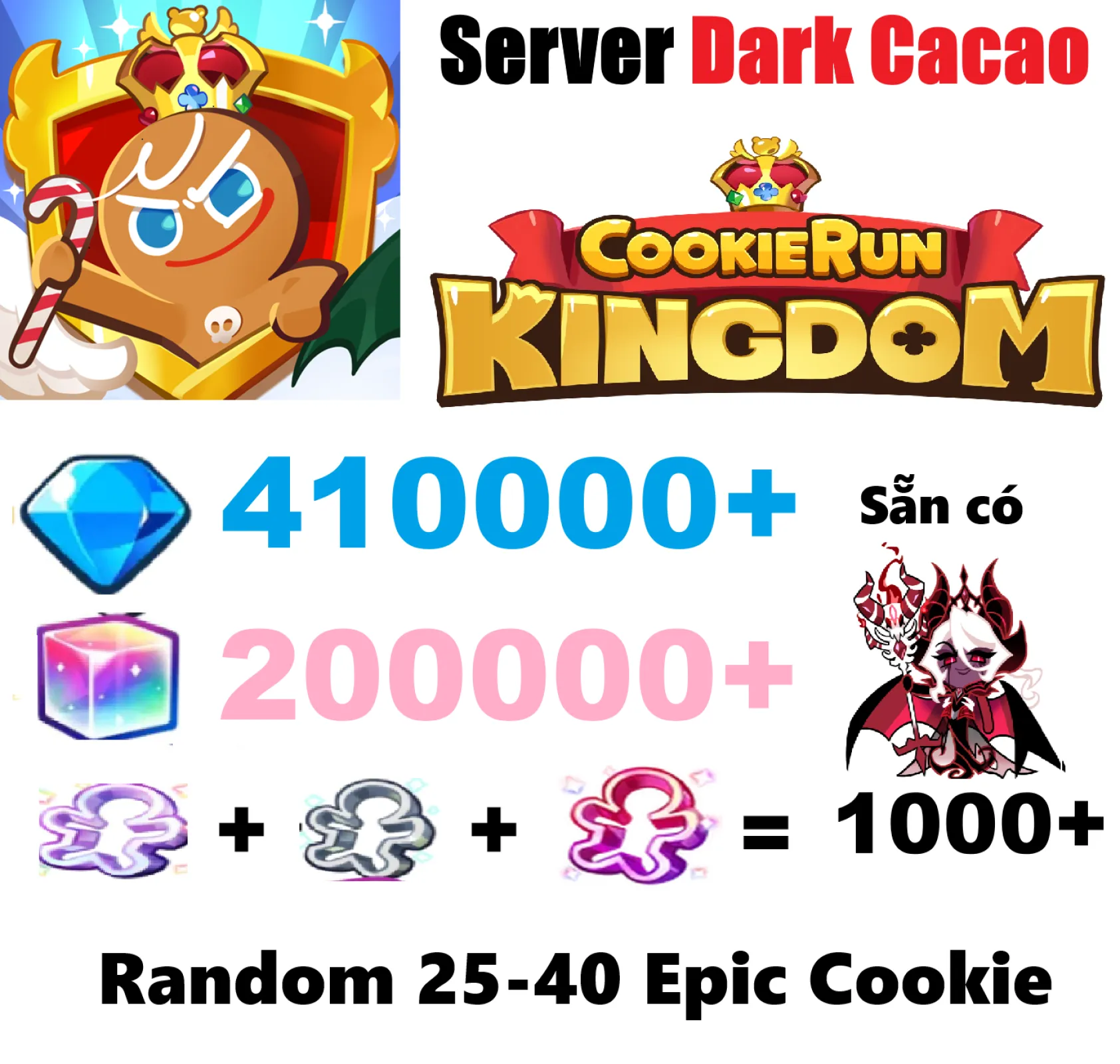 [ Dark Cacao ] Cookie run : ki...