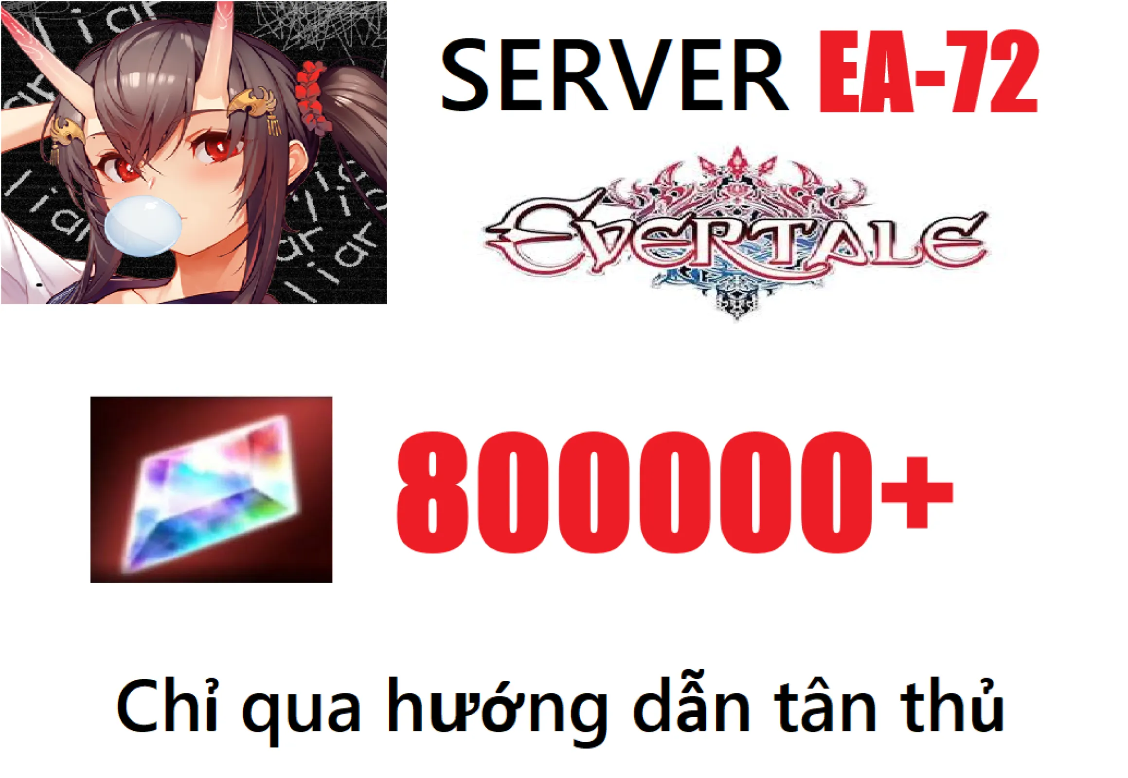 [ EA-72 ] Evertale Reroll 800k...