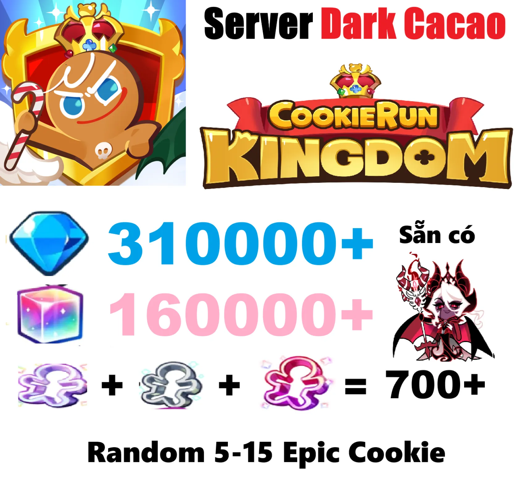 [ Dark Cacao ] Cookie run : ki...