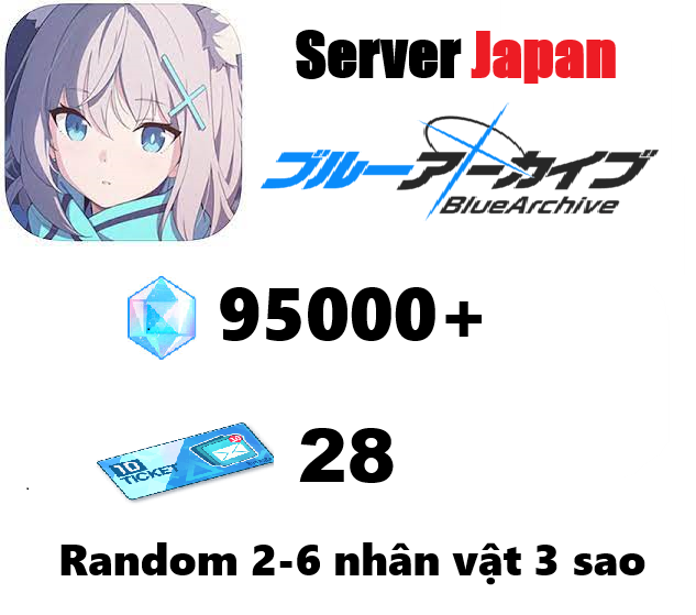 [ Japan ] Blue Archive 95000 G...