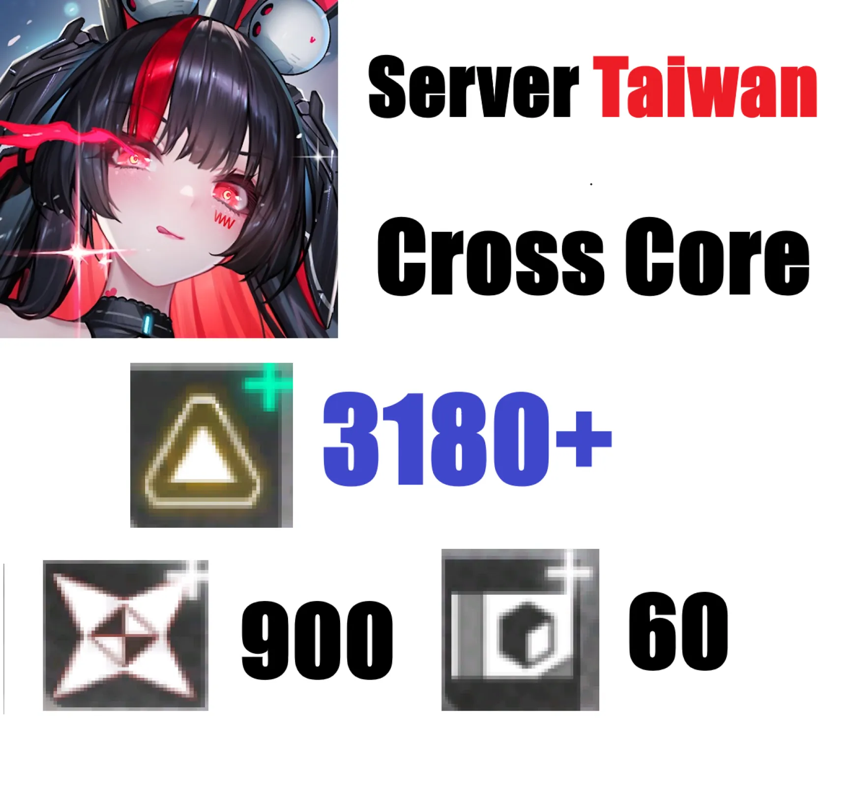 [ Taiwan ] Cross Core reroll r...
